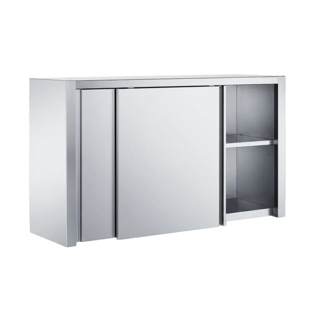 Wandhängeschrank 140 cm - Schiebetüren